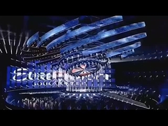 Módulo suave cilindro curvo ultra delgado pantalla LED flexible pantalla de visualización para uso en columnas cilíndricas